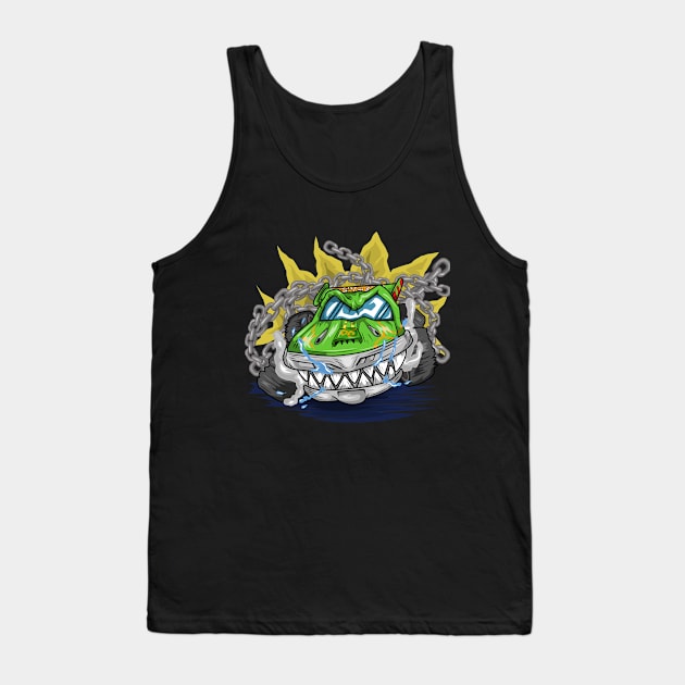 Monster car Tank Top by Markus Schnabel